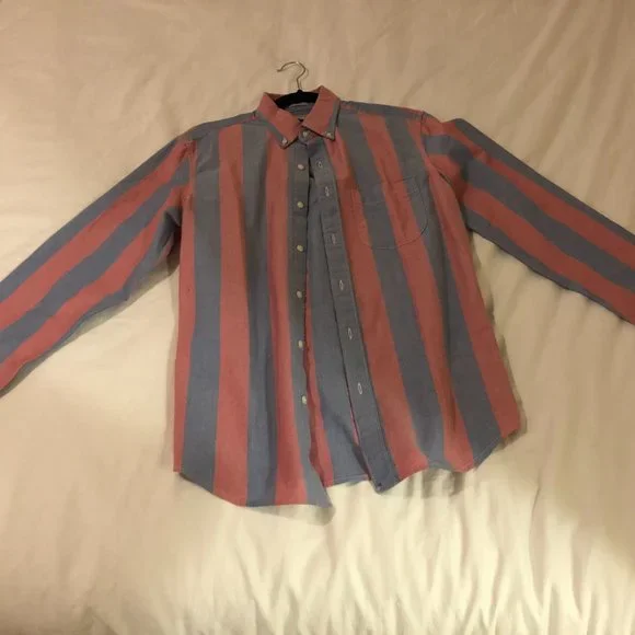 J Crew Slim Cotton Striped Shirt - Picture 1 of 2
